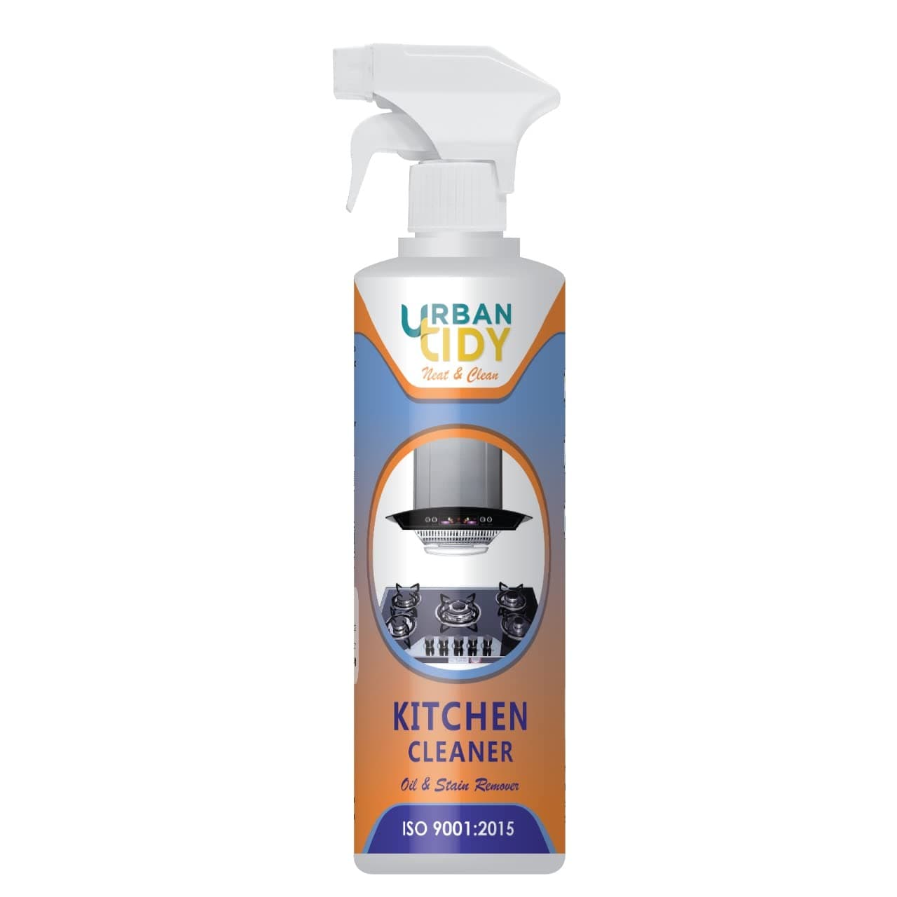 - Kitchen Cleaner (Oil Stain Remover Gas Stove/Chimney/Oven/Grill/Exhaust Fans/Burnt Pot Cleaner) - 500GM With Scented