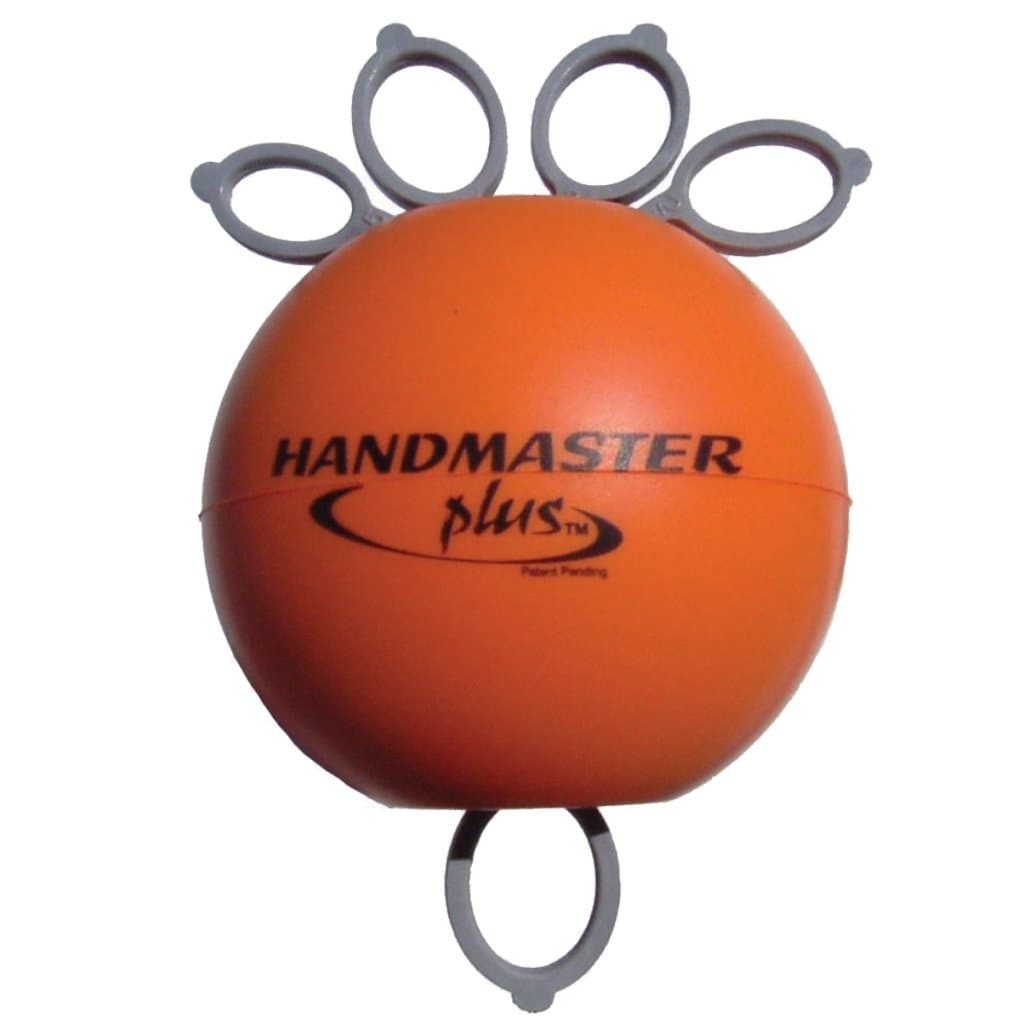 Handmaster Plus Physical Therapy Hand Exerciser - Forearm Exerciser with Stress Relief Ball - Hand Therapy Balls for Exercise, Training - Finger Exerciser & Strengthener