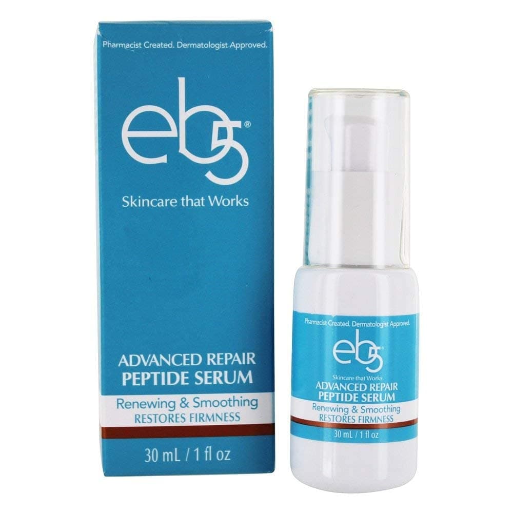 eb5 Advanced Repair Peptide Serum, Renewing, Hydrating, Vibrant Skin, Fragrance Free, 1fl oz