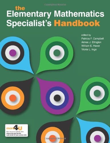 The Elementary Mathematics Specialists Handbook Paperback – October 1, 2013