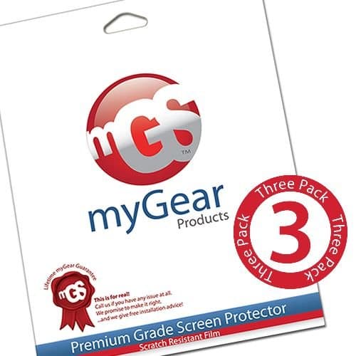 myGear Products Anti-Glare Sunblock Screen Protectors for Samsung Sidekick 4G (3 Pack)