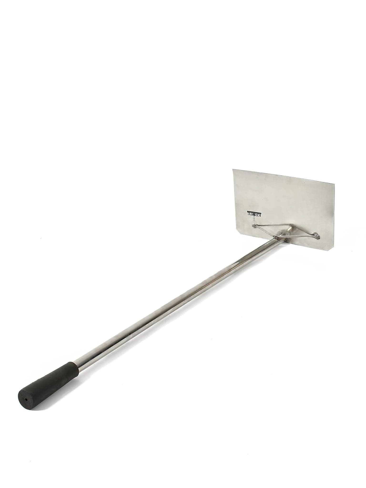 Stainless Steel Cow, Buffalo, Horse Dung Cleaning Spade/Shovel/Fooda for Dairy Farms & Stables | Heavy-Duty Manure Removal Tool with Ergonomic Handle | Ideal for Efficient Waste Management