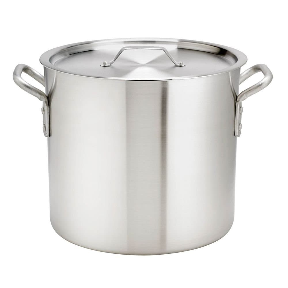 Browne Foodservice Aluminum Thermalloy 20 Qt Stock Pot