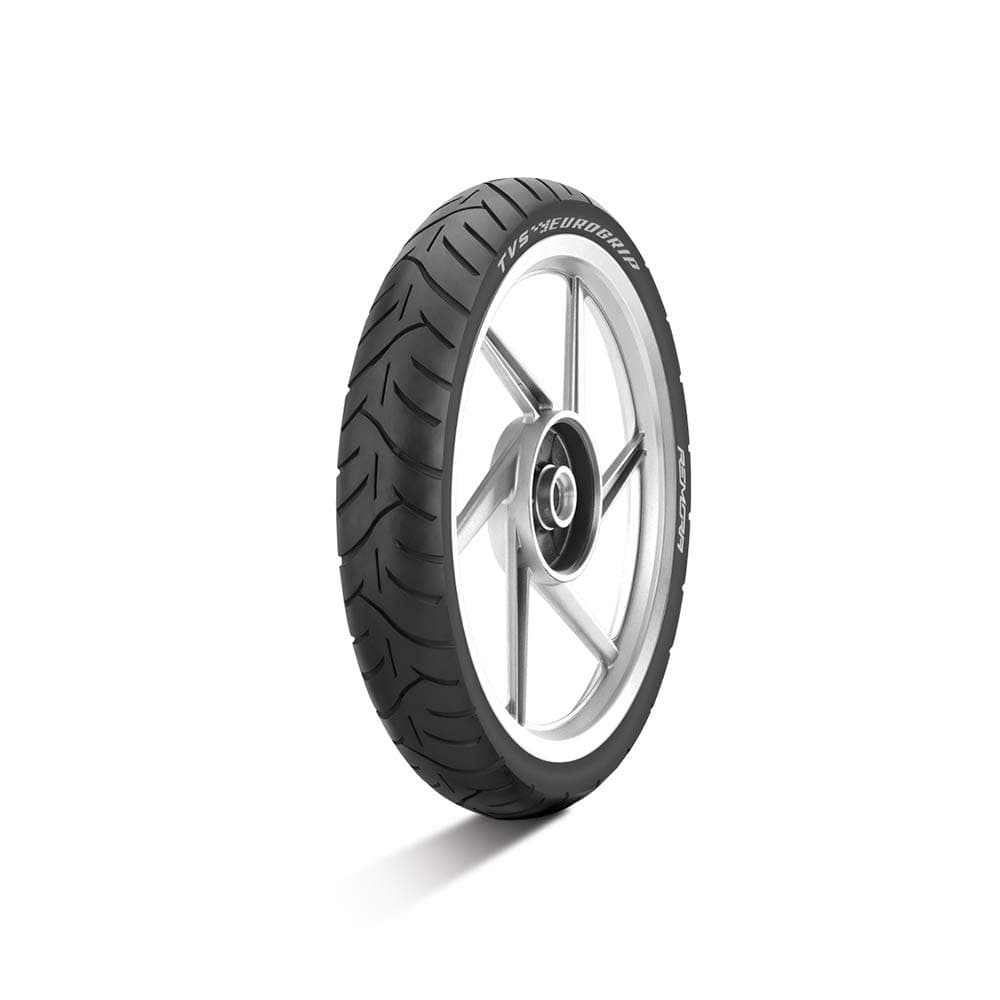 Eurogrip Tyres | 90/90-17 49P ATT455F Tubeless Bike Tyre | Tyre for Front