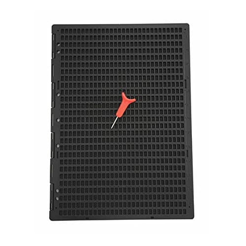 Unbrand 27 Lines 30 Cells Braille Writing Slate With Stylus Full Page -2 Pieces