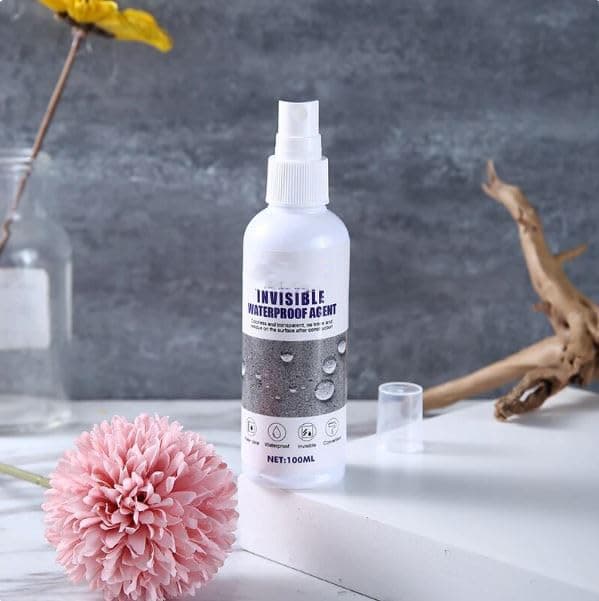 ScizorScizor Waterproof Spray Shoes Upper Protective Spray Shoe Waterproof Spray Plastic Protection Boots White Safe Protective Spray Shoes Waterproofing Spray (Pack of 2)