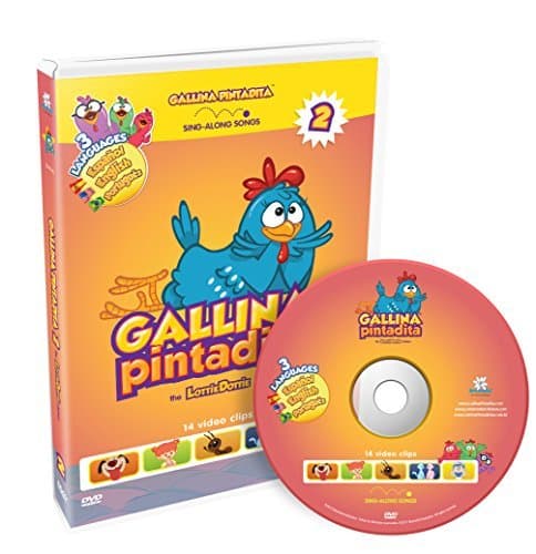 Lottie Dottie Chicken DVD Vol. 2 Trilingual (English, Spanish and Portuguese)