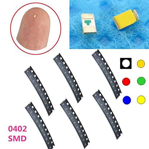 10 pcs 0402 Colorful SMD SMT LED Light Lamp Beads For Strip Lights