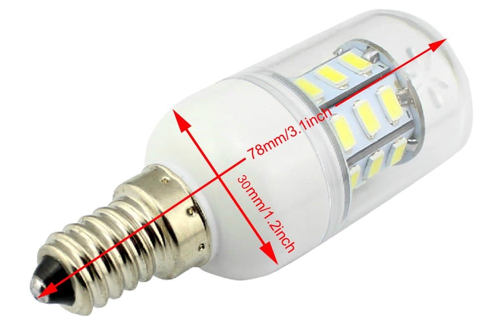 Toplimit E12 6 Watt Bright LED Bulb omnibearing Lighting (5000K Cool White)