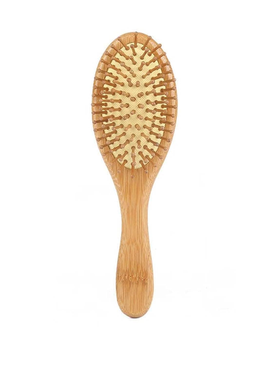 SOWUGI Natural Bamboo Comb Wooden Massage Hair Brush for Women Men and Kids - Reduce Frizz and Massage Scalp