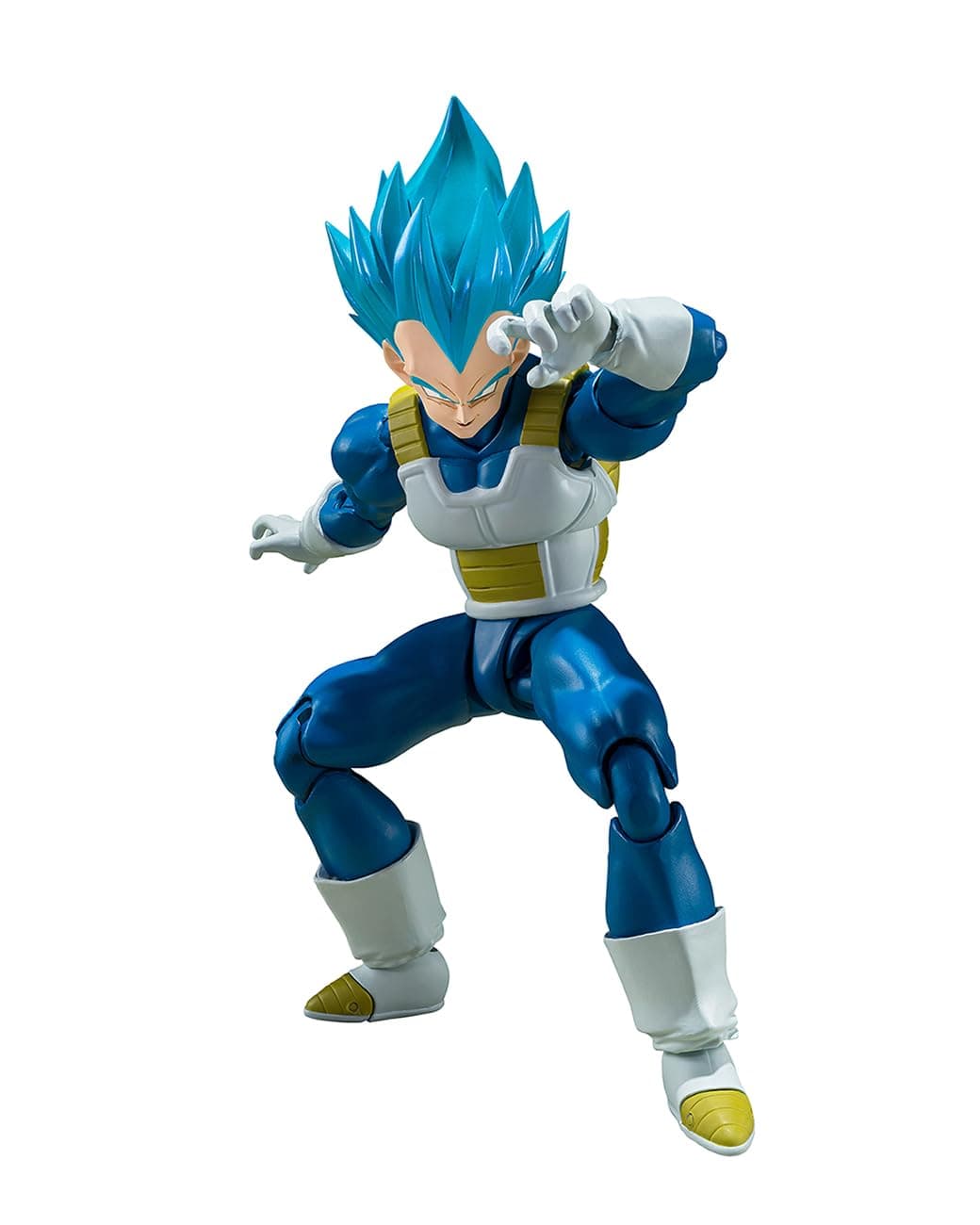Tamashi Nations S.H. Figuarts Dragon Ball Super Super Saiyan God Super Saiyan Vegeta Penetrating Saiyan Pride - Approximately 5.3 inches (135 mm), PVC & ABS Pre-Painted Action Figure
