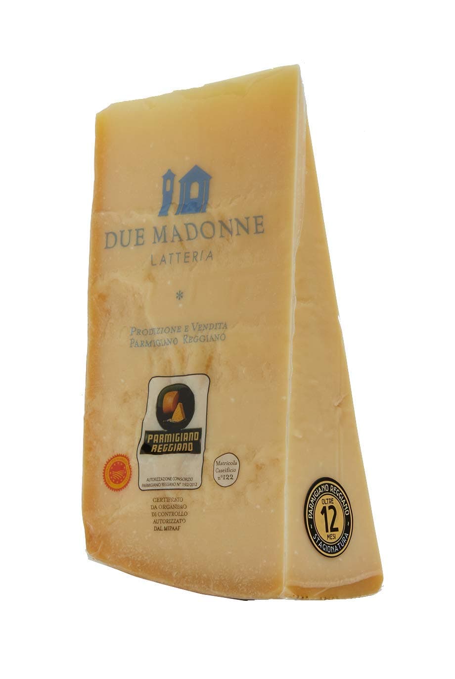 Parmigiano Reggiano PDO (Parmesan Cheese) GMO Free more than 12 months aged PDO 1 kg.