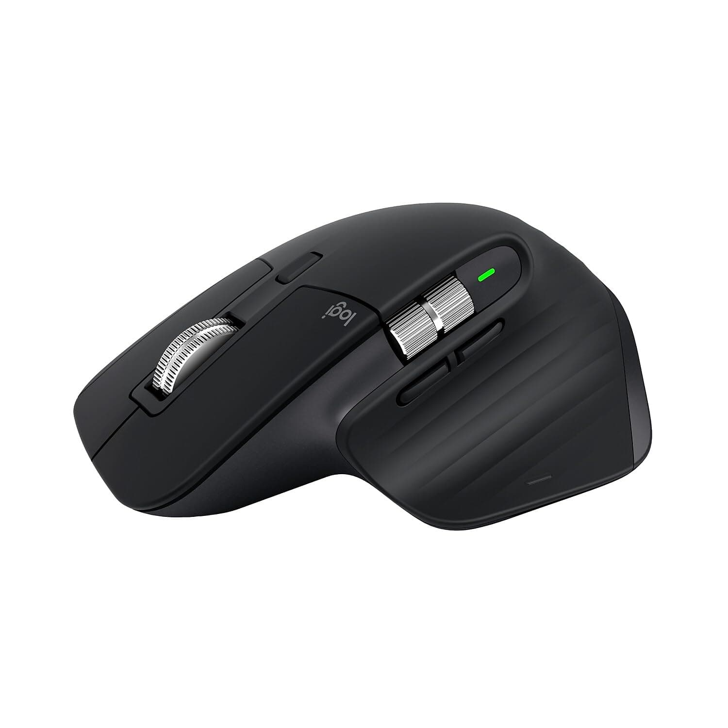 Logitech MX Master 3S - Wireless Performance Mouse with Ultra-Fast Scrolling, Ergo, 8K DPI, Track on Glass, Quiet Clicks, USB-C, Bluetooth, Windows, Linux, Chrome (Black)