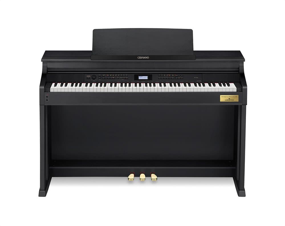 Casio Celviano AP-700BK 88 Keys Digital Piano with Lesson Function, AiR Grand Sound Source, Tri-sensor Scaled Hammer Action Keyboard II and 30W30W (2-Way, 6-Speaker)