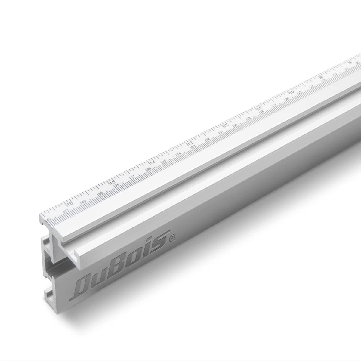 DuBois 51009 Aluminum Miter Gauge Fence with Tape Measure Right to Left 16-1/2”