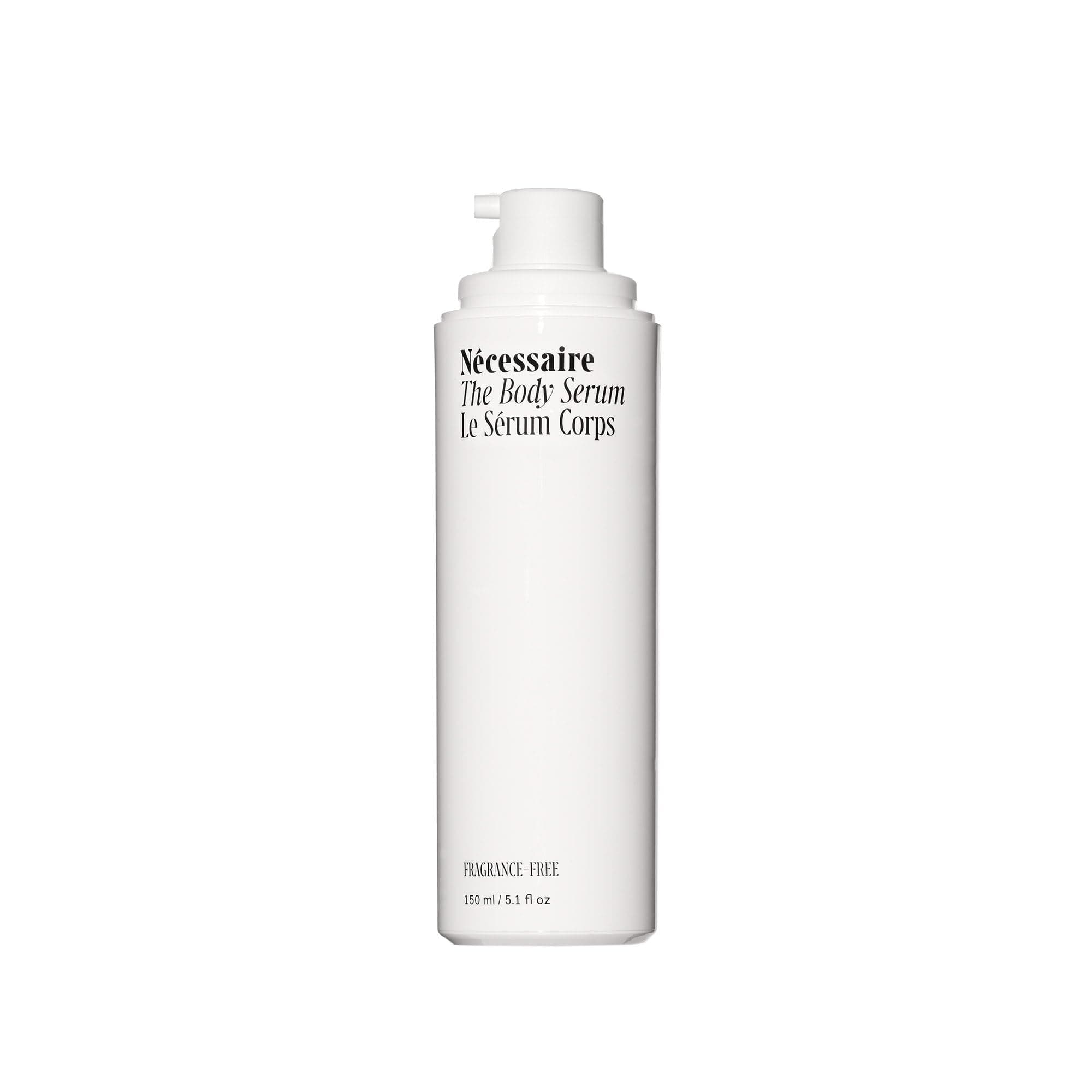 The Body Serum – Fragrance-Free Hyaluronic Acid Body Serum for Women+ Men. Niacinamide Firming Body Lotion – Fast-Absorbing for Sensitive + Eczema-Prone Skin. 150 ml / 5.1 fl oz.