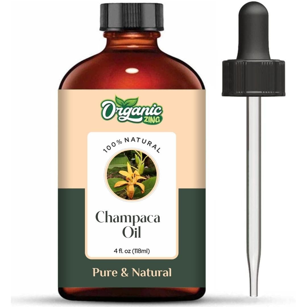 Champaca (Magnolia champaca) Oil | Pure & Natural Essential Oil for Skincare, Hair Care, Aroma & Diffuser - 118ml/3.99fl oz