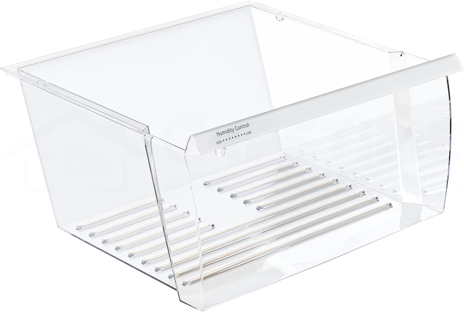 Upgraded Lifetime Appliance Parts 2188656 Crisper Bin (Upper) Compatible with Whirlpool Refrigerator | Fridge Drawers | Kenmore Refrigerator Parts | Whirlpool Shelf Replacement - WP2188656