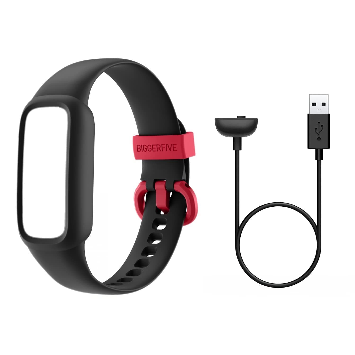 Charging Cable and Adjustable Replacement Straps Bands, Compatible with Vigor 2L Kids Fitness Tracker