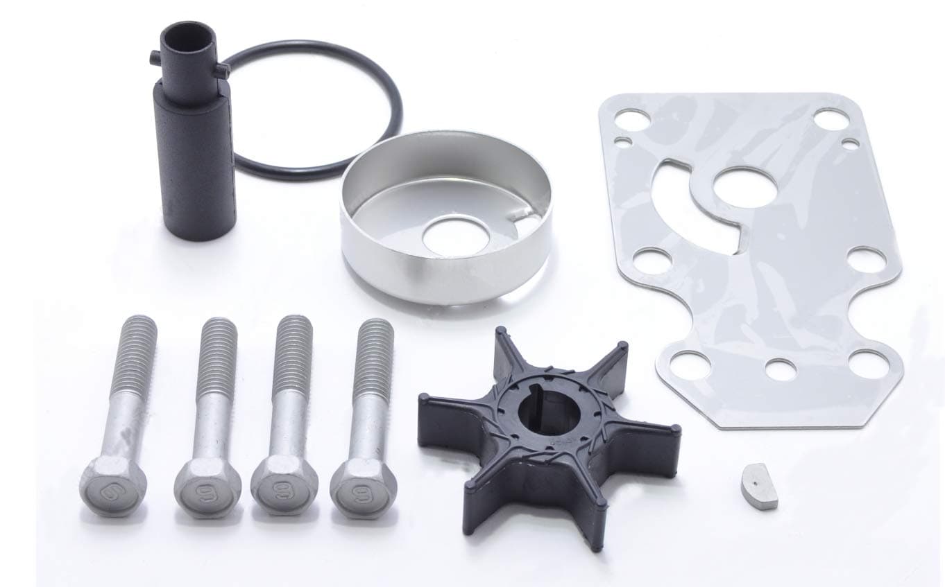 Full Power Plus Replacement For Yamaha 8HP 9.9HP Outboard Motor Parts T8 T9.9 69G-W0078-00 Impeller Kit