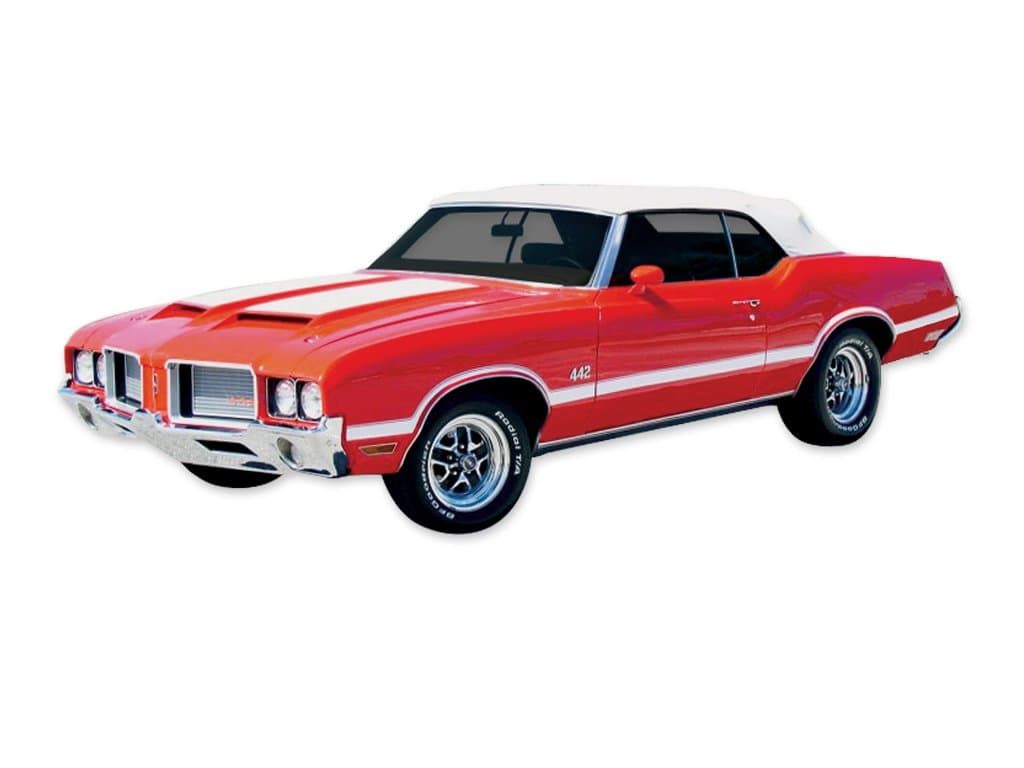 Oldsmobile 1970 1971 1972 Cutlass 442 Stencil Decals & Stripes Kit