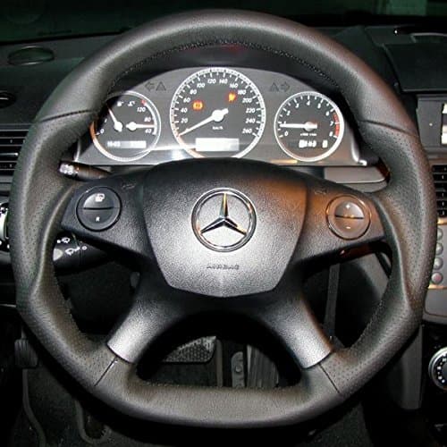 Mercedes W204 DTM Sport Steering Wheel 4 Spokes BLACK LEATHER