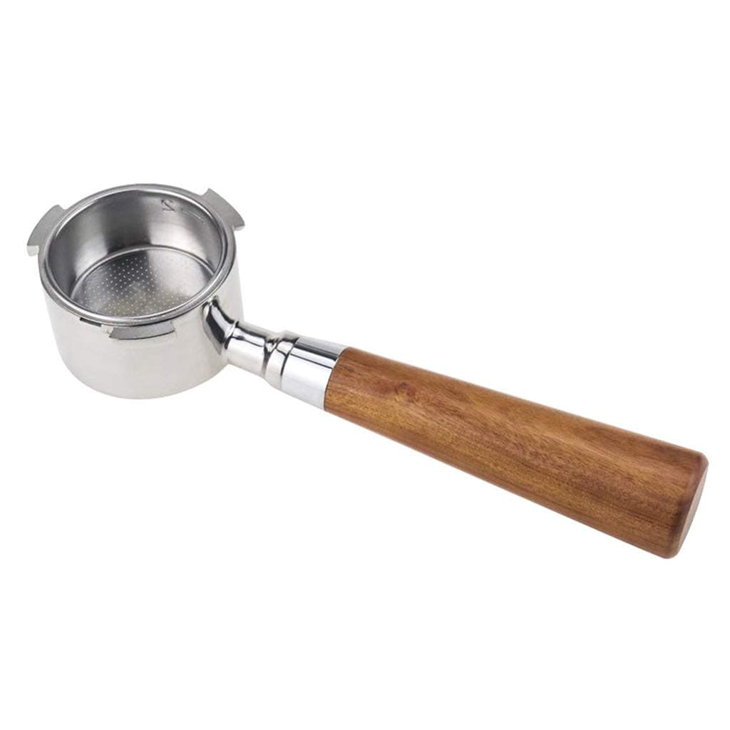 KINTRADE Coffee Bottomless Portafilter 51mm For Delonghi EC680/EC685 Stainless Steel Replacement Handle Basket Espresso Machine Accessory