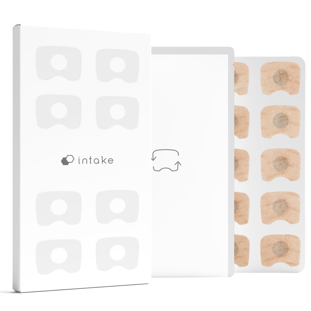 Intake Breathing Refill Tabs Pack - Boost Oxygen Intake, Improve Sleep Quality Snoring Solution- Sweat Resistant, Skin Safe Nasal Strips - Extra Strength Snore Stopper - (30 Count (Pack of 1)