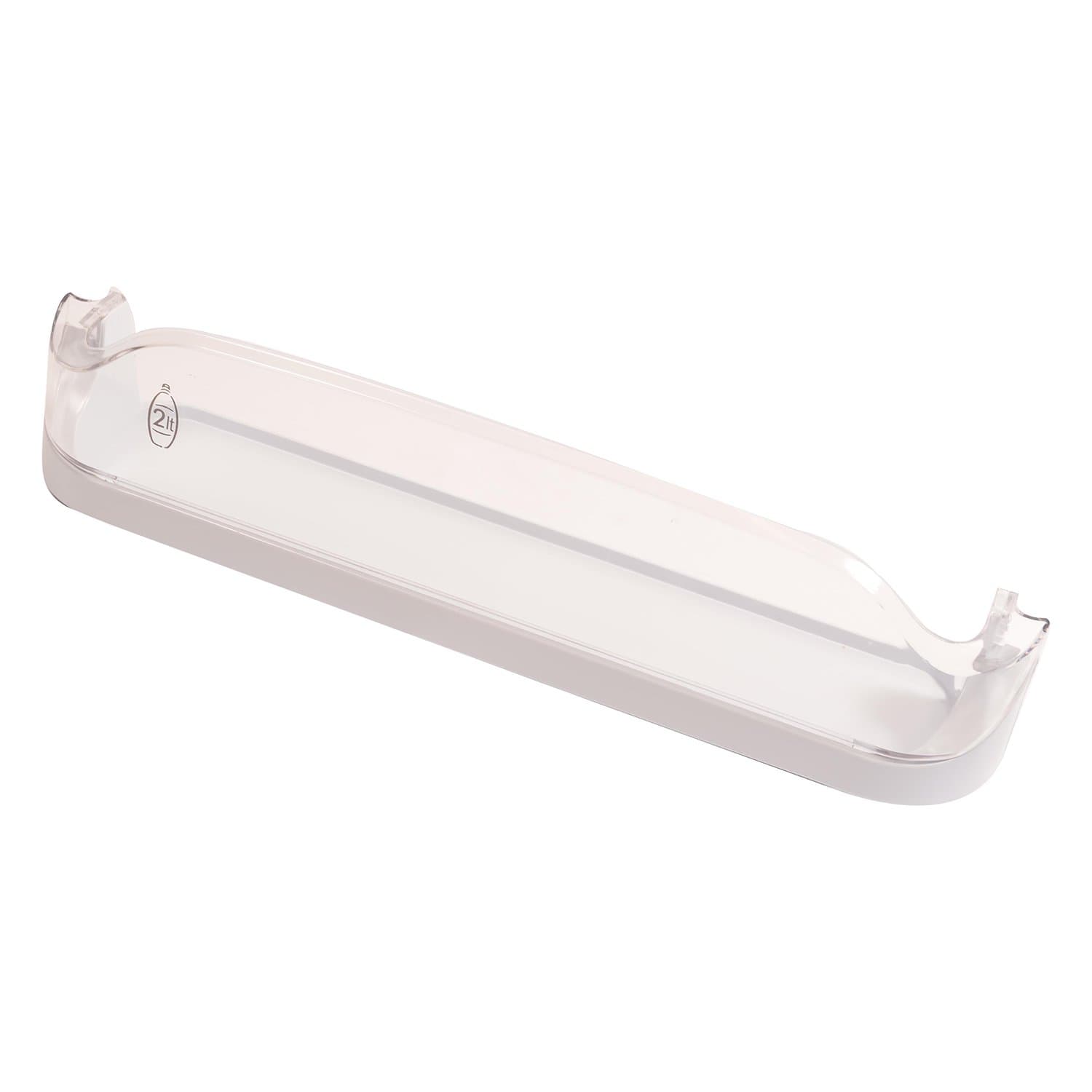 Hotpoint BCB333AAVEI/ HM312AIFF HMB312AAI Fridge Door Shelf Rail Bar Bottle Shelf Clear (Width 410mm)