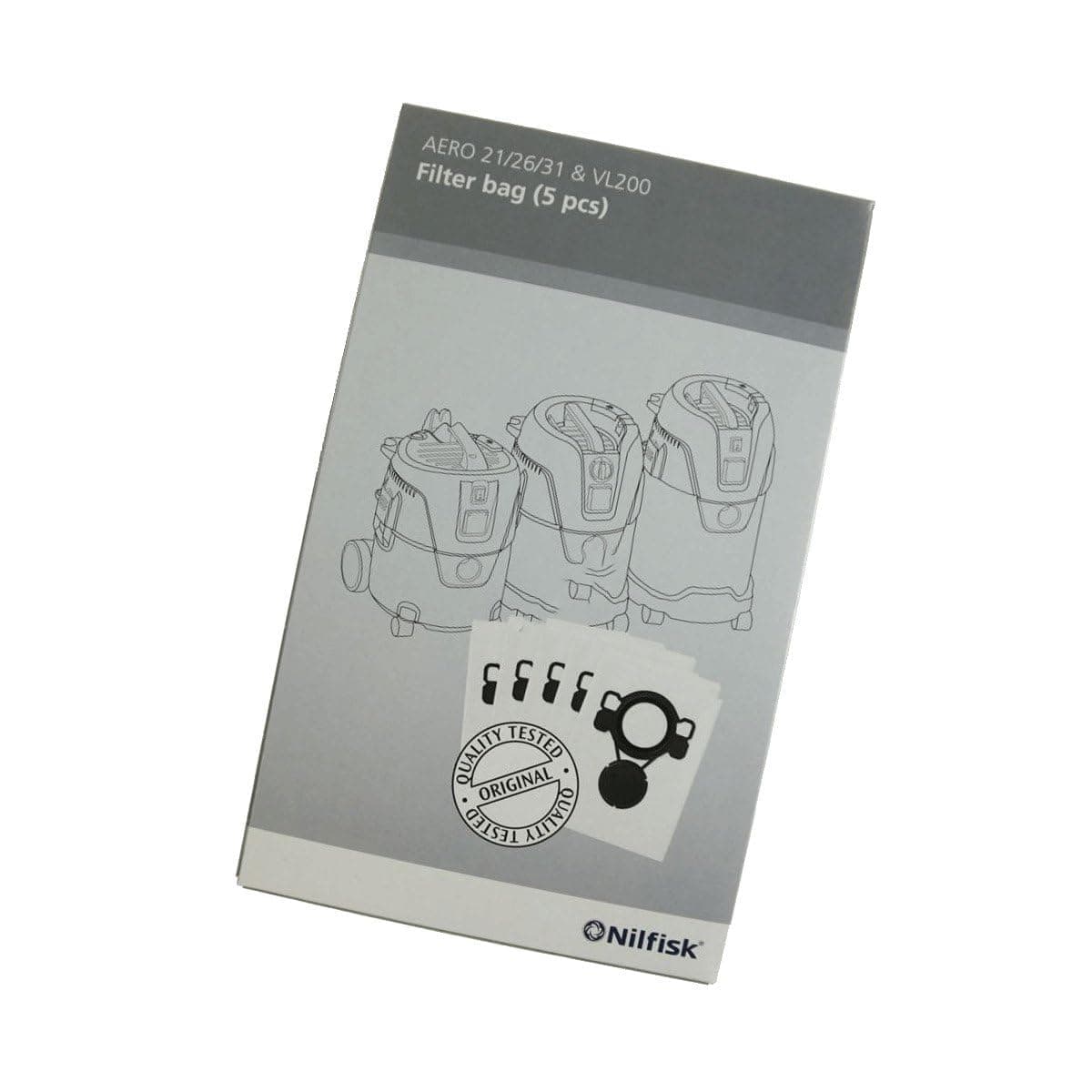 Fleece Filter Bags Aero 5 Pieces