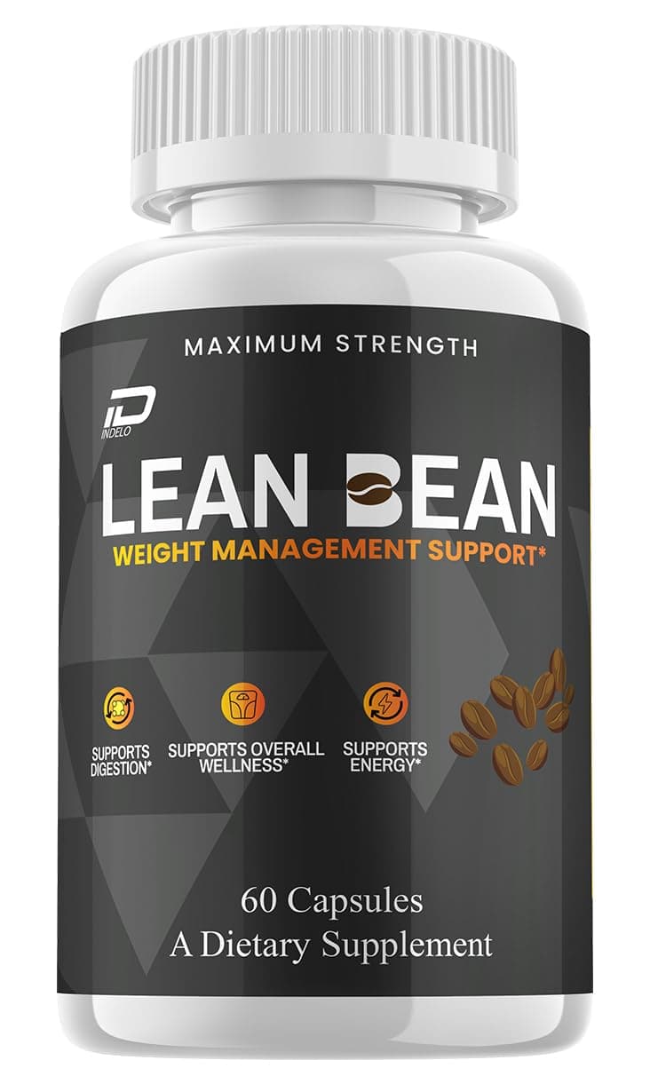 Lean Bean Capsules – LeanBean Pills Advanced Formula, Dietary Supplement Maximum Strength Health Management (1 Pack - 60 Capsules)