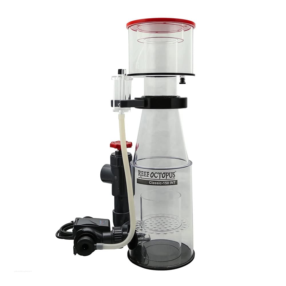 REEF Octopus Classic 150INT Protein Skimmer - Up to 150 Gallons - Aquarium Filter - Large Aquarium Maintenance, Sump Use - 5 Pounds
