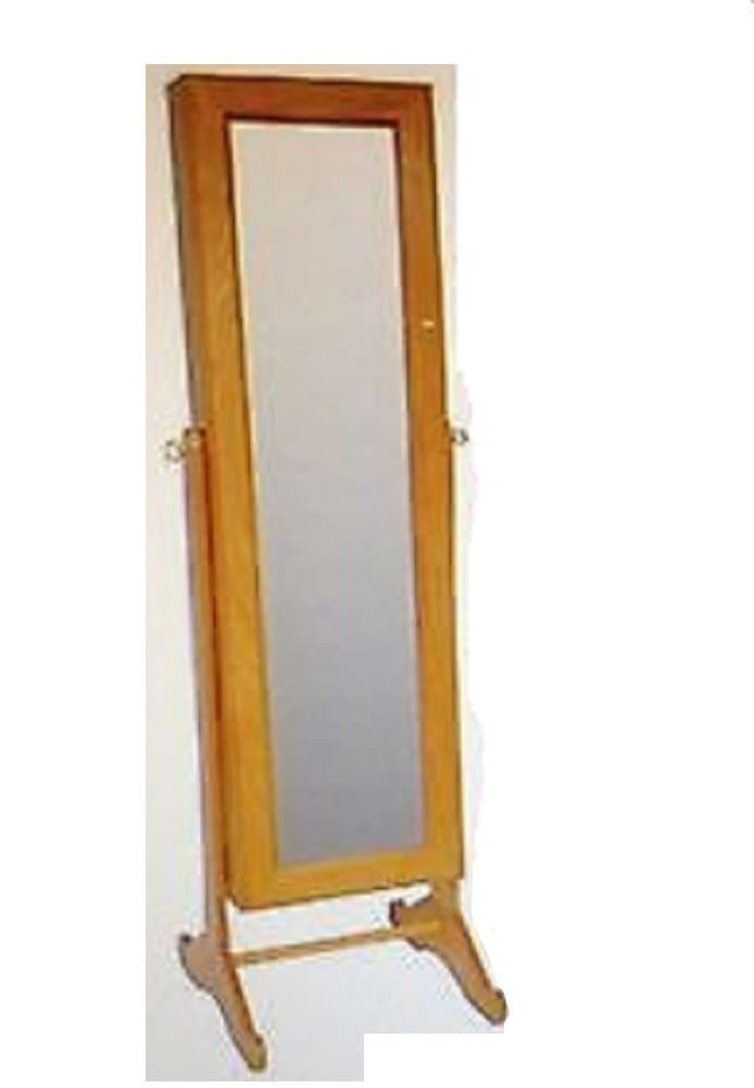 Gold & Silver Safekeeper Mirrored Jewelry Cabinet by Lori Greiner
