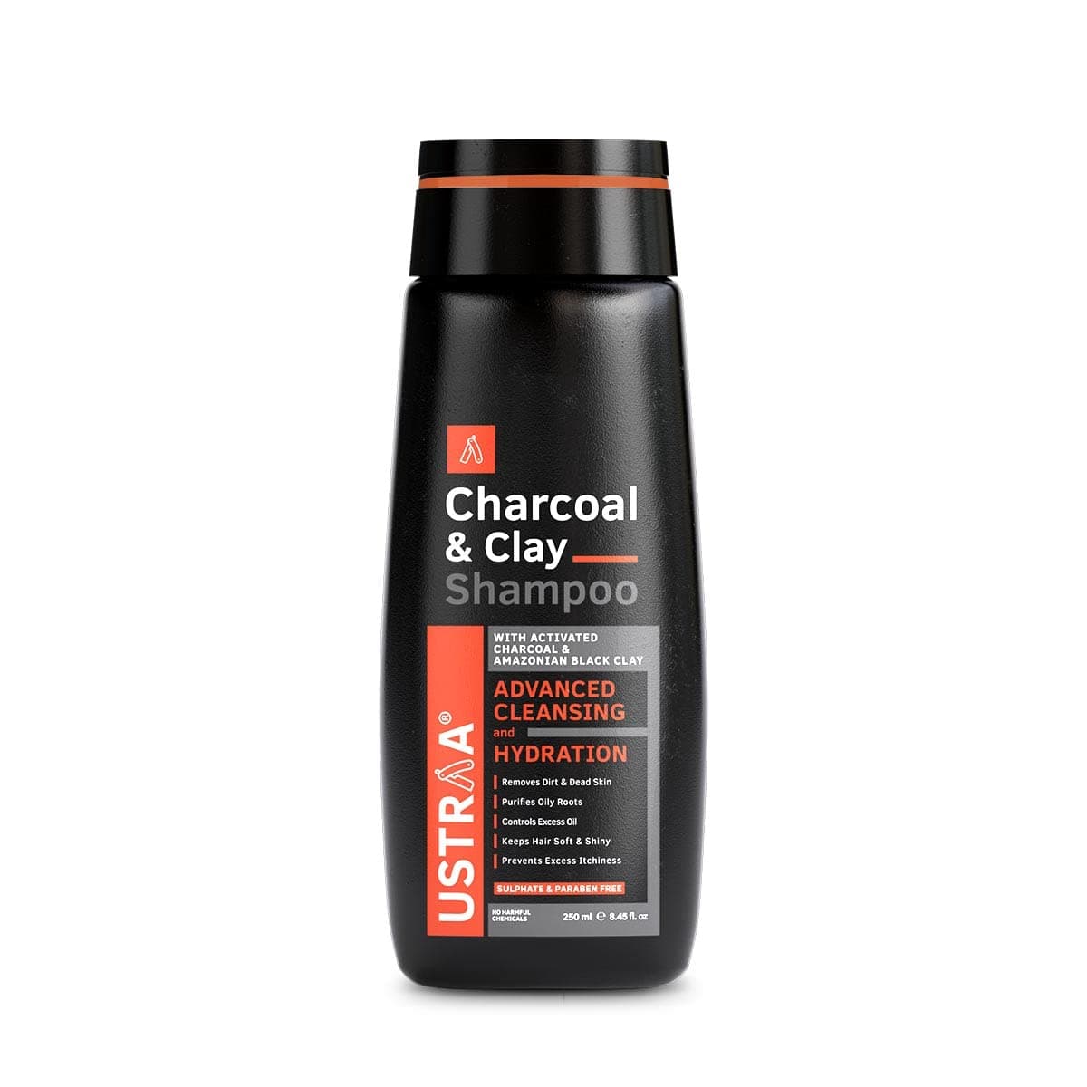 Charcoal & Clay Hair Shampoo, 250ml
