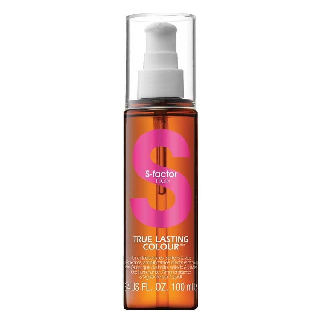 TIGI S-Factor True Lasting Colour Hair Oil for Unisex - 3.4 oz