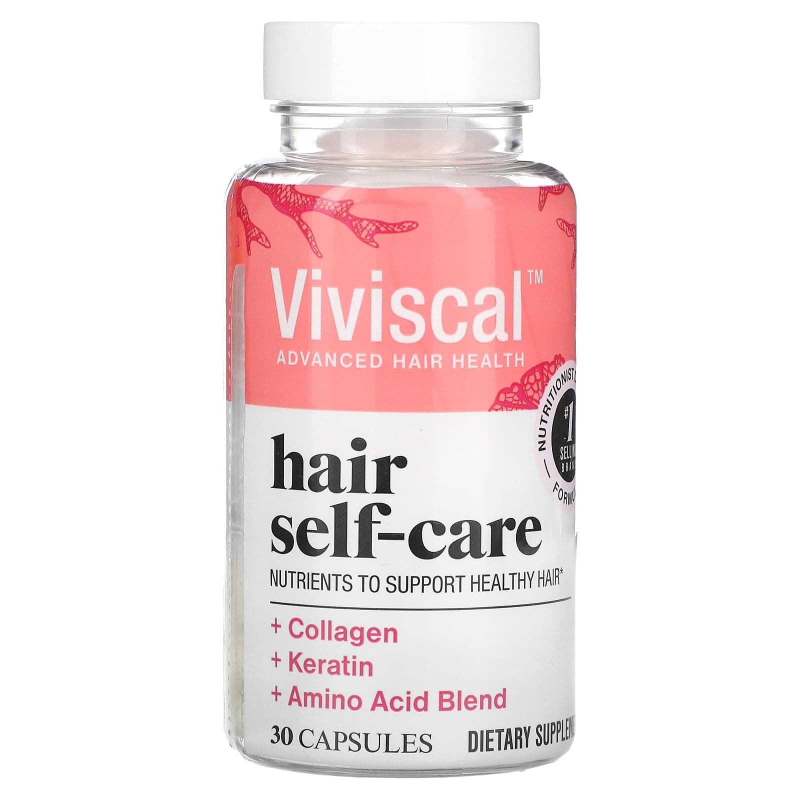 Viviscal Hair Supplement - Nutrient Blend for Fortifying Hair's Natural Beauty and Keratin Formation, 30ct - 1 Month Supply