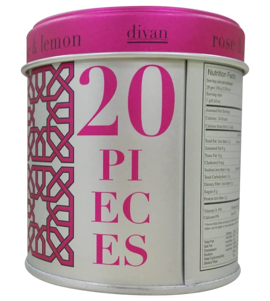 Turkish Delight 'Casual Line' Rose & Lemon 140gr