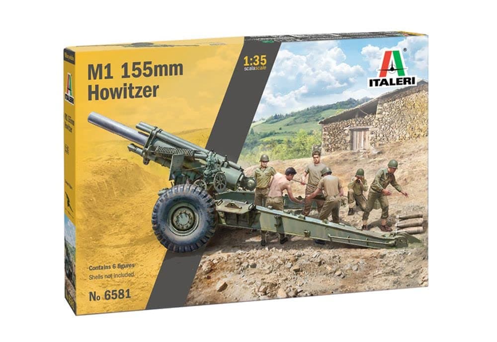 Italeri 1:35 - M1 155mm Gunwith crew