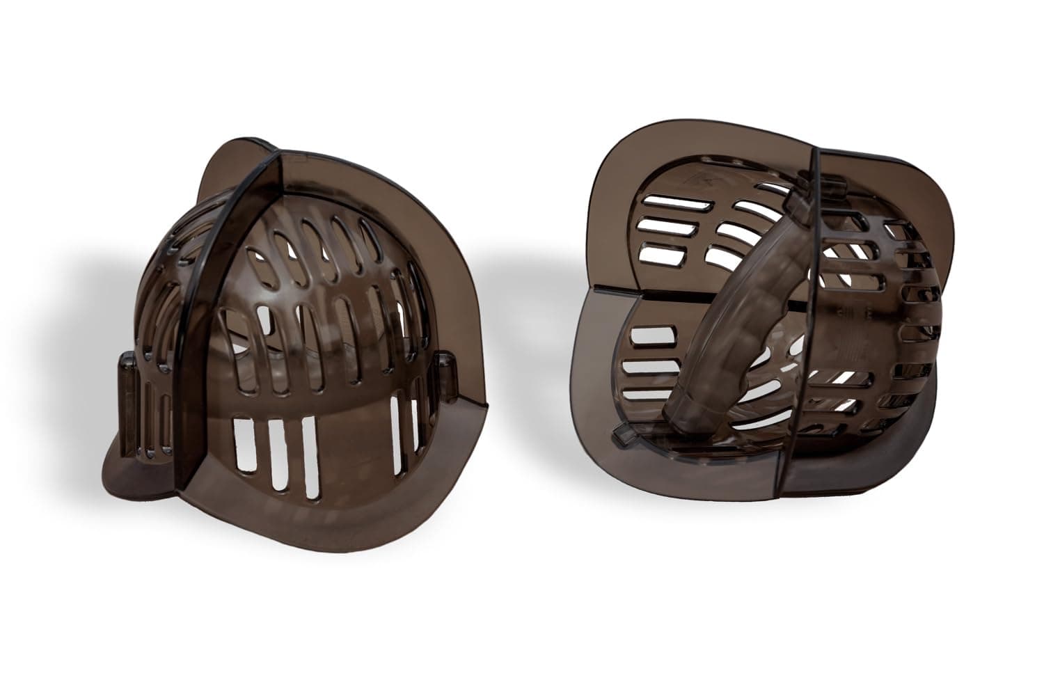 Medium Resistance Aquatic Bell Set - Smoke | Aquatic Dumbbells | Quick Start Guide | Water Weights | Strength, Cardio & Toning Muscle | Durable Polycarbonate | Pair (MRPCBELL)