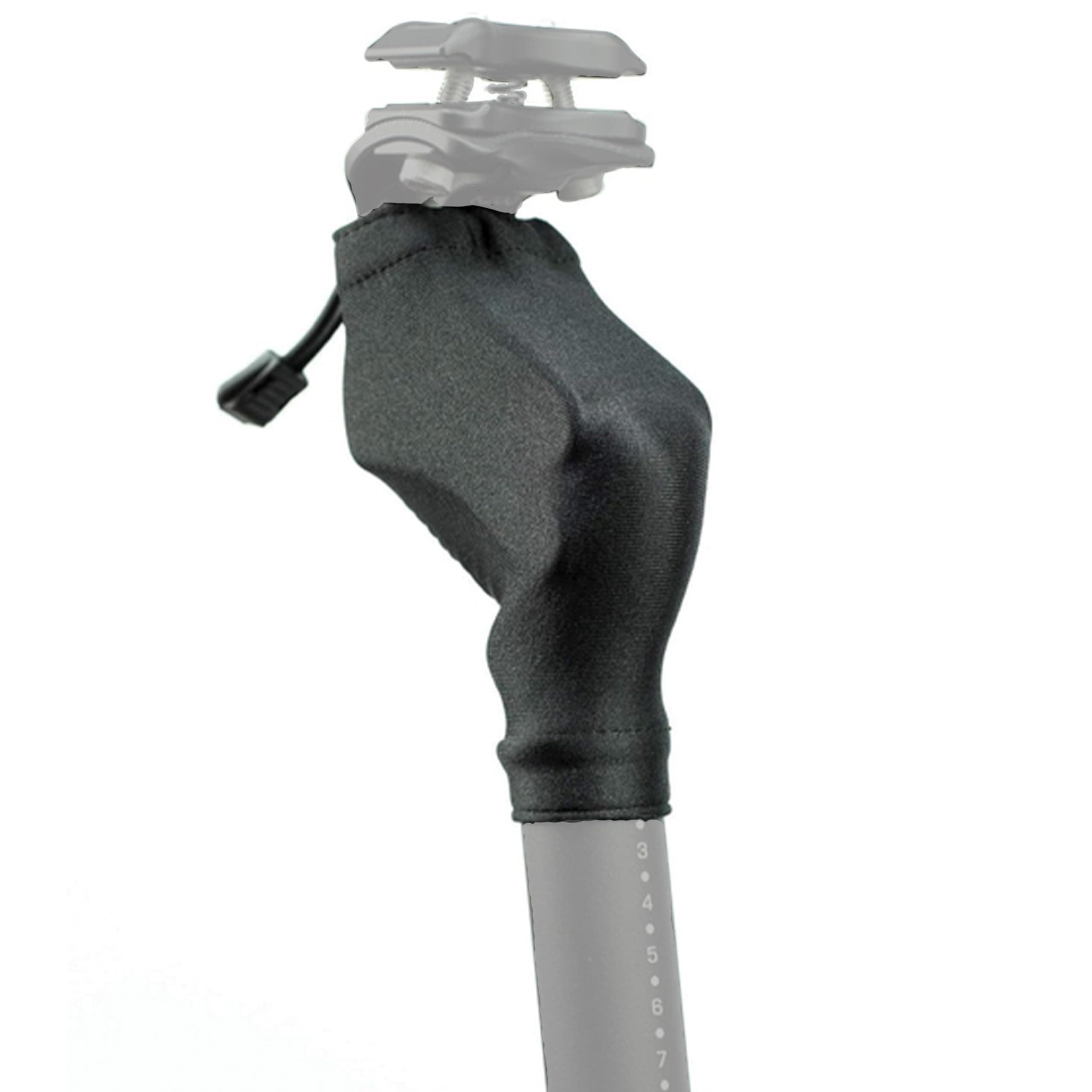 KINEKT Protective Wrap for Bike Suspension Seatpost (Wrap Only), Cycling Accessories, Abrasion Resistance, Protect from Dirt and Grime, Black