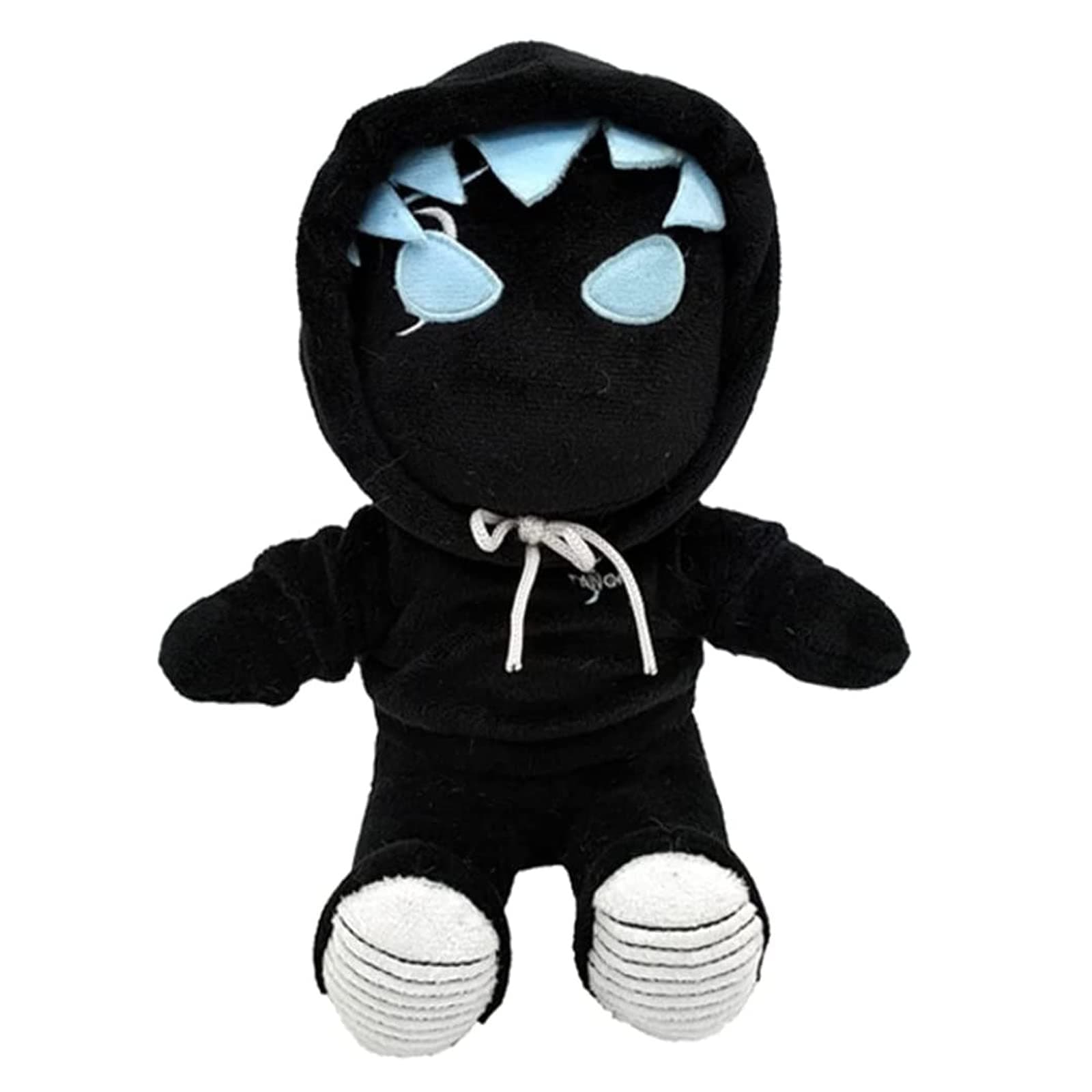 8.27" Tanqr Plush, Anime Black Plush Toy, Cartoon Characters Stuffed Animal, Game Plushie Doll for Fans and Friends Beautifully Plush Doll Gifts