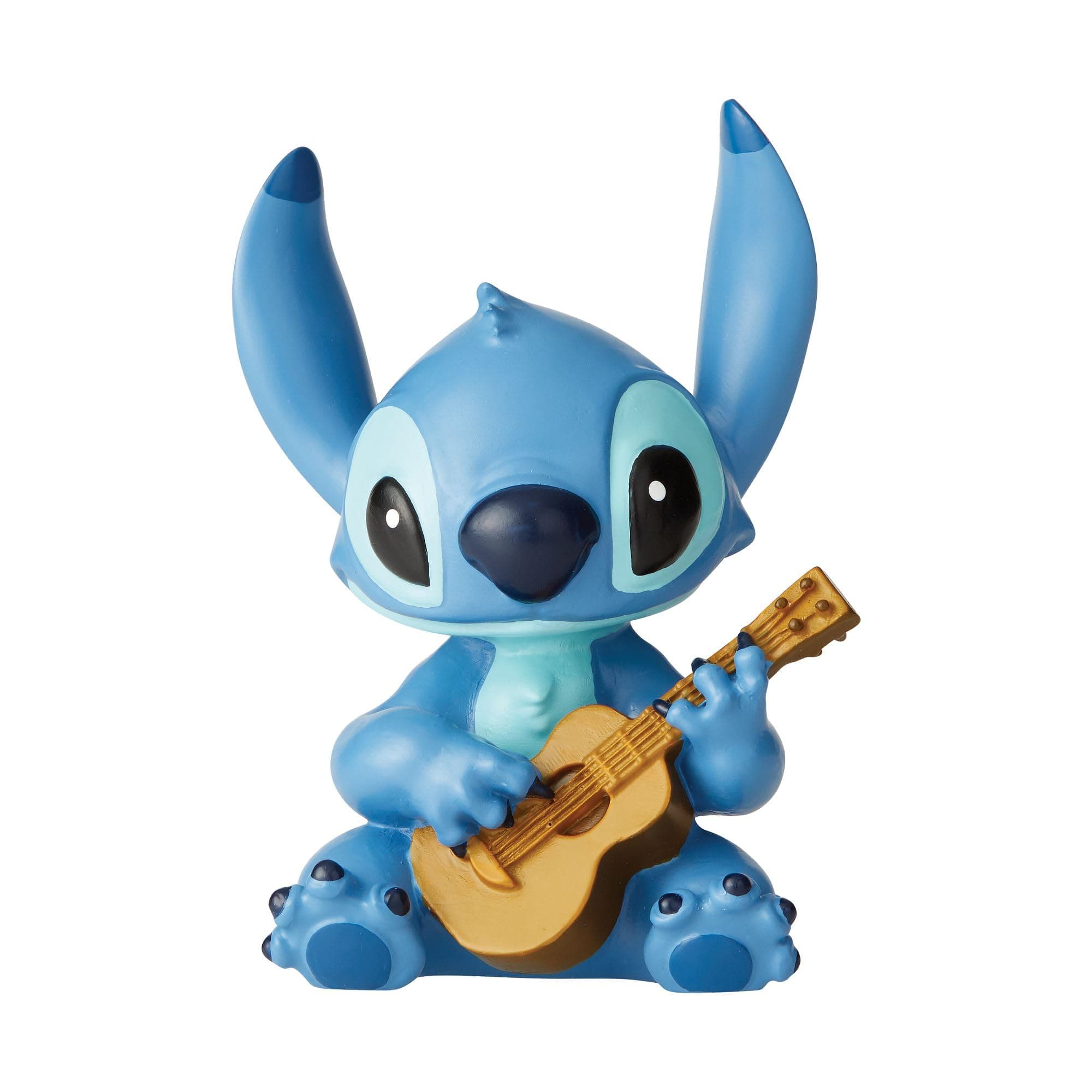 Enesco Disney Showcase Lilo and Stitch Ukulele Guitar Miniature Figurine, 2.5 Inch, Multicolor