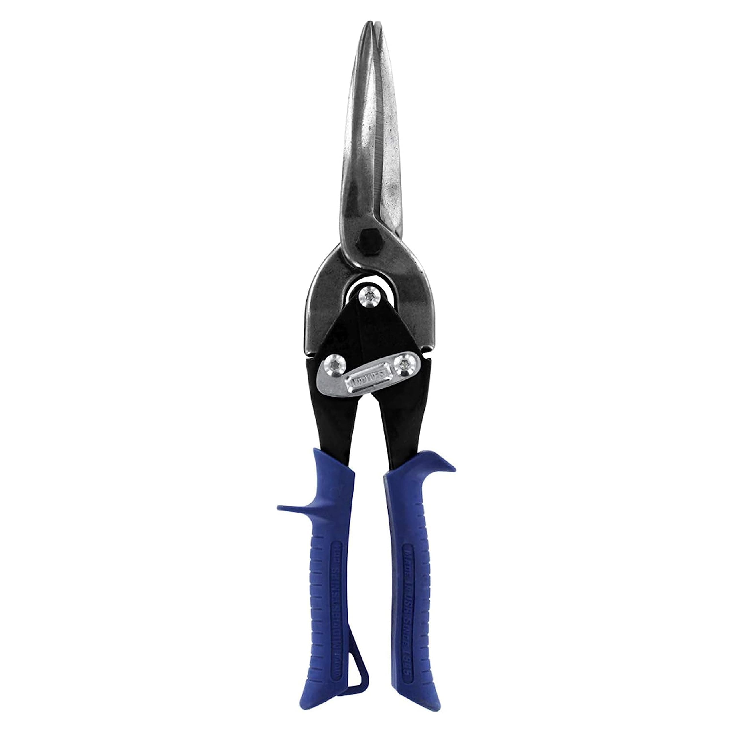 Power Cutters Long Cut SnipStraight Cut Regular Tin Cutting Shears with Forged Blade & Kush'n-Power Comfort GripsMWT-6716A