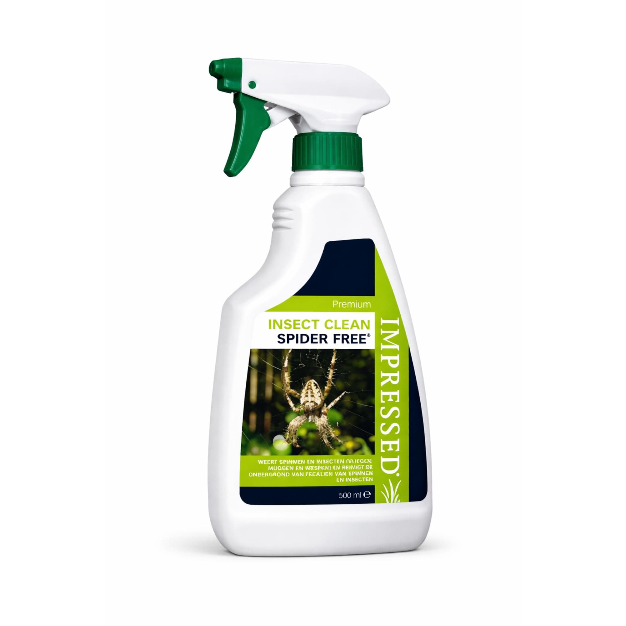 Spider Repellent Spray for CCTV Cameras, Windows and Doors. Certified To Standards ISO 9001, 14001, HACCP, GMP, EKO/SKAL and NEN 500 Milliliter