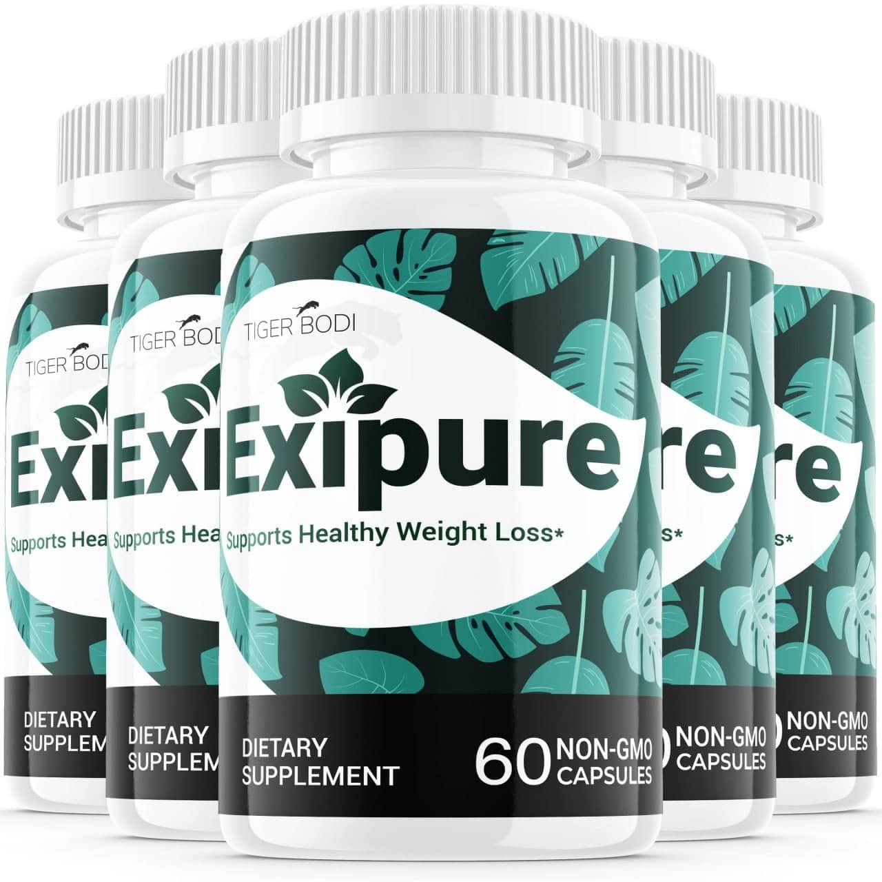 (5 Pack) Exipure Healthy Official Pills Supplement Expire Expure Expipure Ecopure (5 Month Supply)