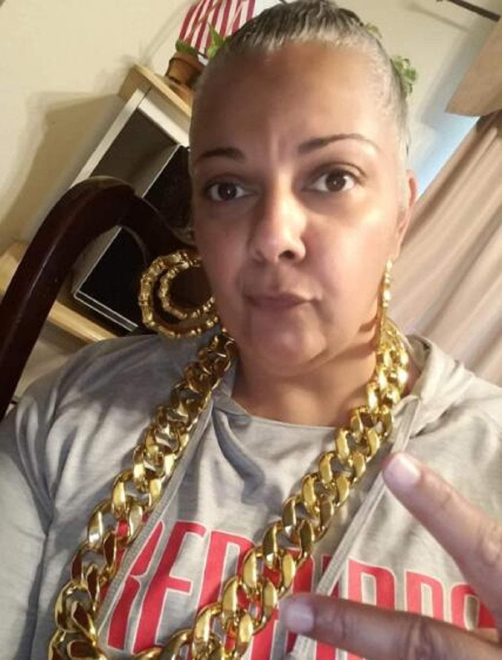 Big Chunky Plastic Hip Hop Chain Necklace,26",32",36",40"