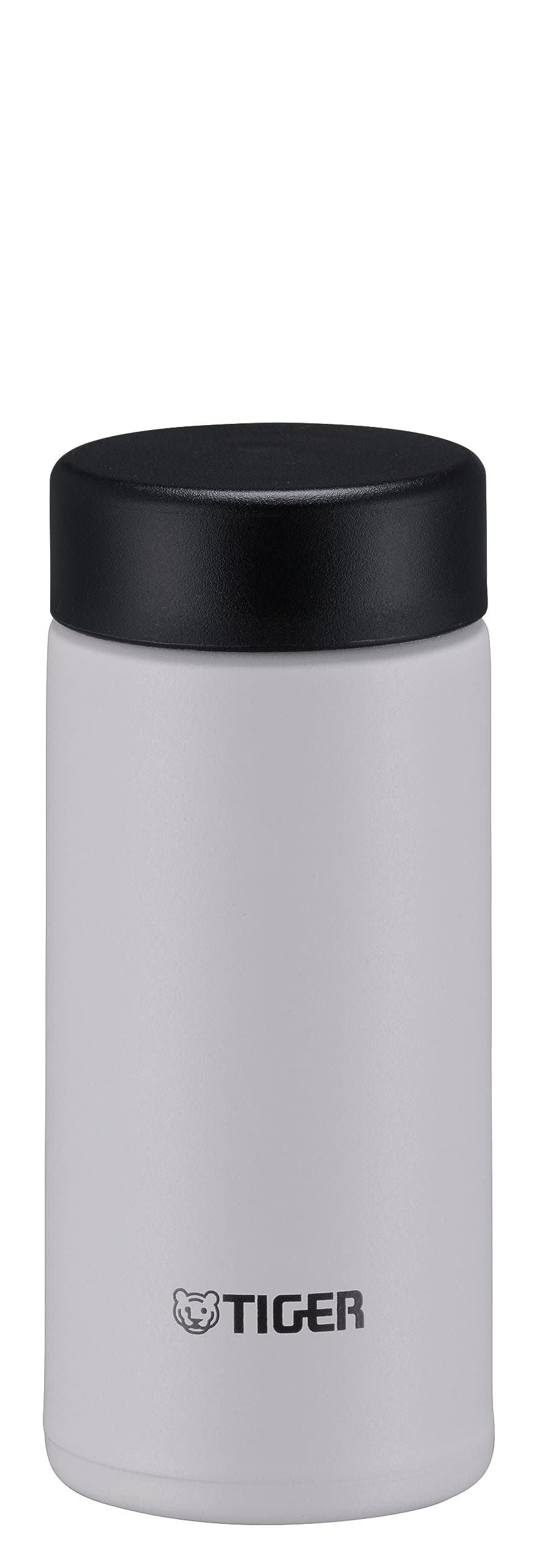 Water Bottle, 6.8 fl oz (200 ml), White Water Bottle, Screw Stainless Steel Bottle, Lid and Seal are Integrated, Easy Cap, Vacuum Insulated, Mug, Thermal Insulation, Tumbler, Snow White