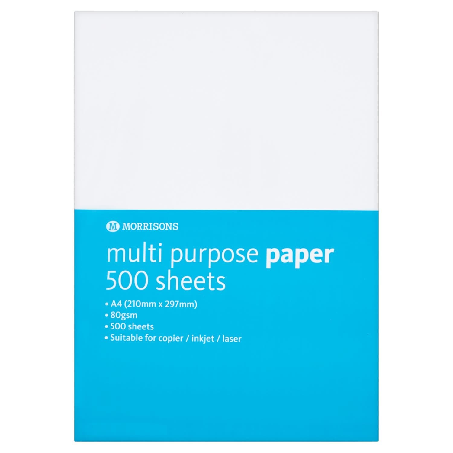 Morrisons Multi Purpose Paper 500 Sheets