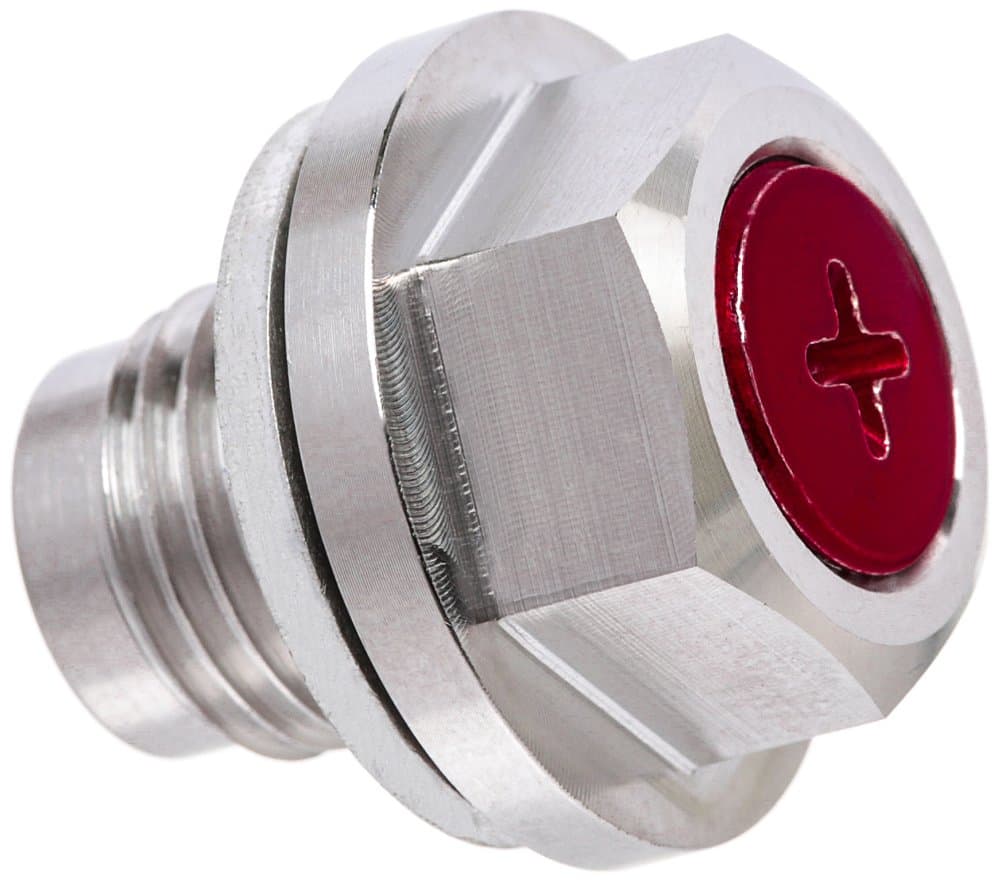 Mag Plug™ Magnetic Oil-Pan Drain Plug and Filter (M14 x 1.5 mm) MP141514 – Premium Stainless Steel Magnetic Plug with Enclosed Removable Neodymium Magnet