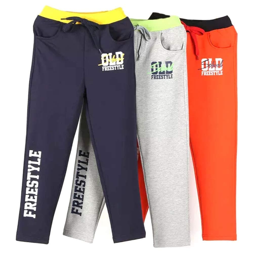 Boys FREE-STYLE Track Pants (pack of 3)